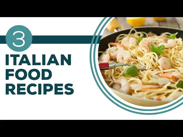 Video thumbnail for Full Episode Fridays: Cravin' Italian - 3 Italian Food Recipes with Cheryl Day
