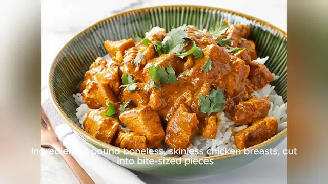 Video thumbnail for curried chicken recipe