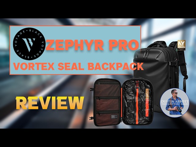 Video thumbnail for Black Voyage Zephyr Pro 60L Vacuum Seal Travel Backpack Review