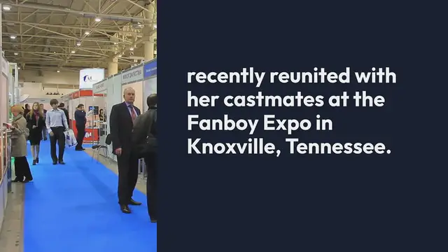 Video thumbnail for **Title: Danica McKellar Reunites with 'Wonder Years' Castmates at Fanboy Expo After More Than 20 Years**