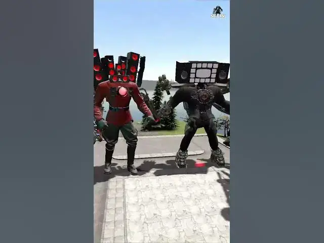 Video thumbnail for Upgrade Titan Scientist VS Cameraman Titan Upgrade #shorts #skibiditoilet #garrysmod