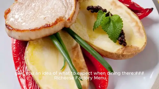 Video thumbnail for menu richeese Price