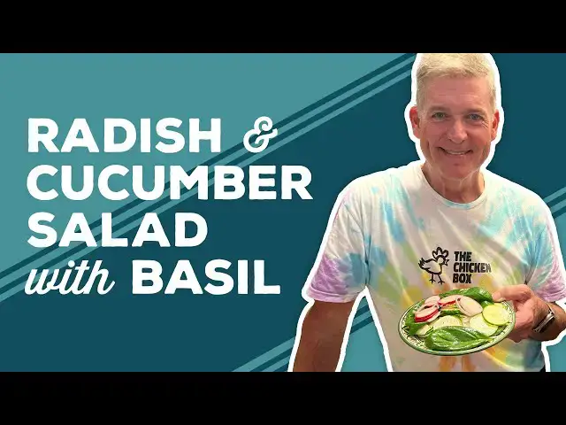 Video thumbnail for Love & Best Dishes: Radish and Cucumber Salad with Basil Recipe | Healthy Salad Ideas