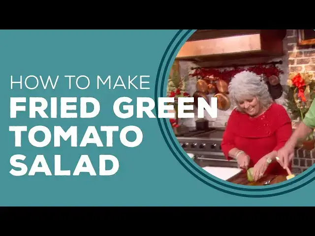 Video thumbnail for Fried Green Tomato Salad with Chipotle Dressing - Blast From The Past
