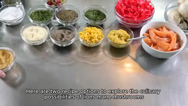 Video thumbnail for lions mane mushroom recipe
