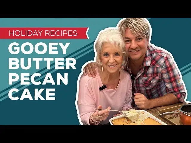 Video thumbnail for Holiday Cooking & Baking: Gooey Butter Pecan Cake Recipe