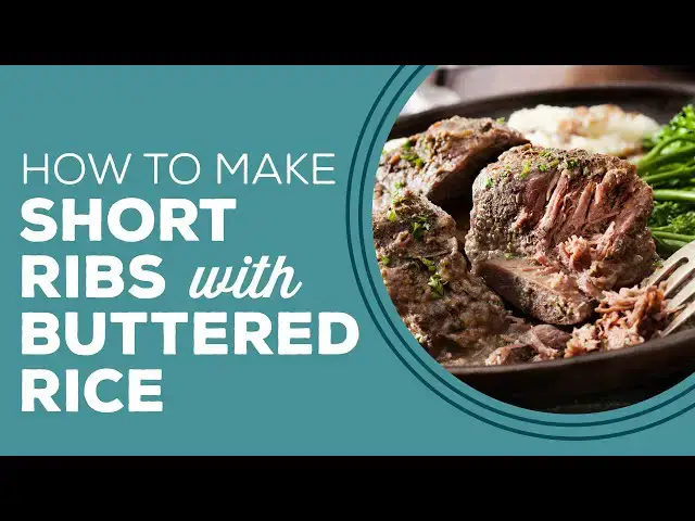Video thumbnail for Blast from the Past: Short Ribs with Buttered White Rice Recipe | Dinner Recipes