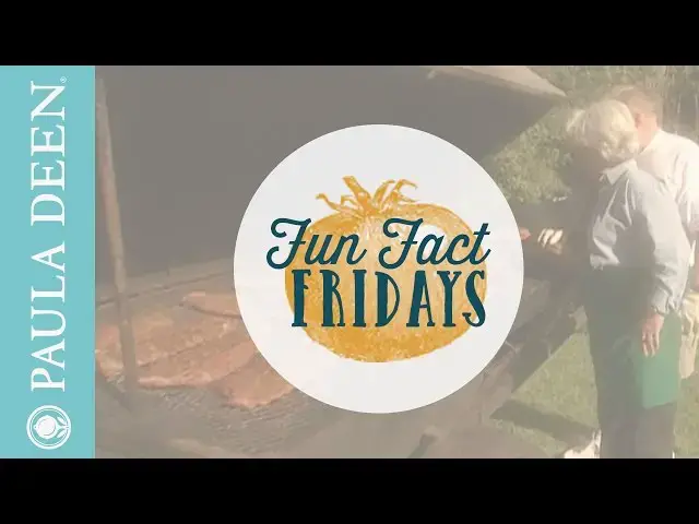 Video thumbnail for Fun Fact Friday - Paula visits with Frank to learn about BBQ
