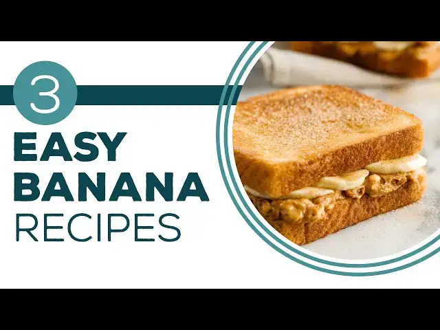 Video thumbnail for Full Episode Fridays: Gone Bananas - 3 Easy Banana Recipes