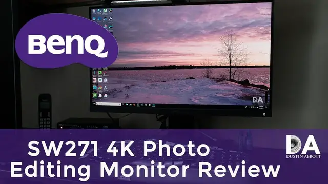 'Video thumbnail for BenQ SW271 4K Photo Editing Monitor Review + ScreenBar | 4K'