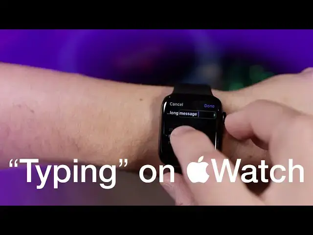 'Video thumbnail for Apple Watch Pro Tip -  "Typing" with Siri & Scribble'