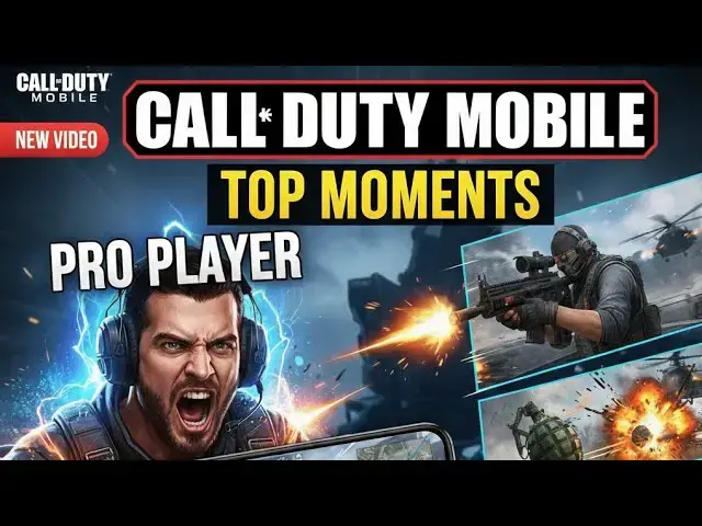 Video thumbnail for Call of Duty Mobile: Top Moments & Pro Player Live Stream