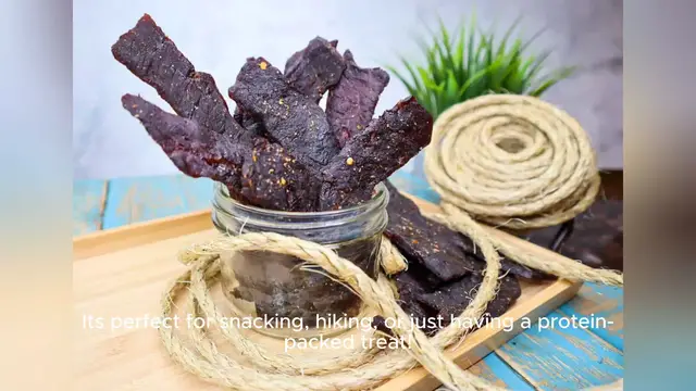 Video thumbnail for beef jerky recipe