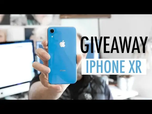 'Video thumbnail for iPhone XR first impressions and GIVEAWAY'