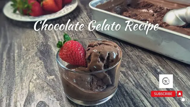 Video thumbnail for The Easiest Chocolate Gelato Recipe | Breville Smart Scoop Ice Cream Maker Review @mrs5cookbook
