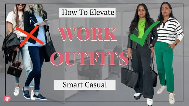 'Video thumbnail for How To Look PROFESSIONAL in SMART CASUAL WORK Outfits 👩🏽‍💻 : 8 Tips and Outfit Ideas'
