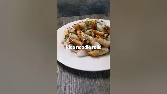 Video thumbnail for Transform Store-bought Rice Noodle Rolls into HK Street Food #youtubeshorts #streetfoods #asianfood
