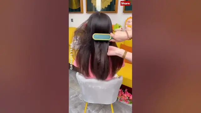 Video thumbnail for Product Link in Bio ✅ | Electric Hair Straightener Brush |  #viral