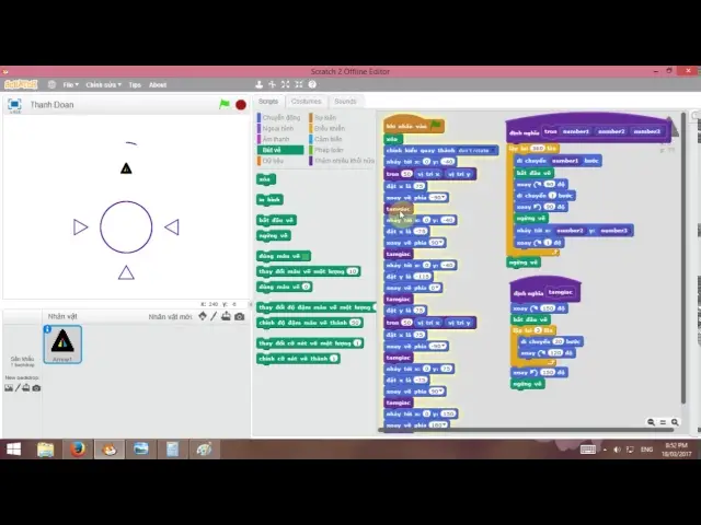 Video thumbnail for Scratch vẽ hình của Mswlogo