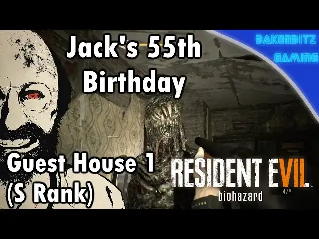 Video thumbnail for [DLC] Resident Evil 7: Biohazard | Jack's 55th Birthday - Guest House 1 (S Rank)