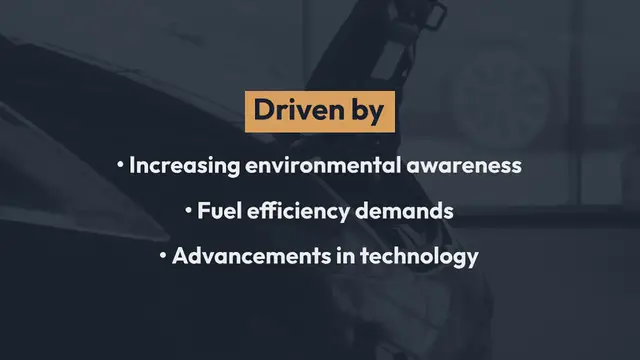 Video thumbnail for The Growth of Hybrid Vehicles in the United States