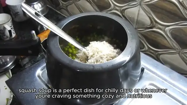 Video thumbnail for squash soup recipe