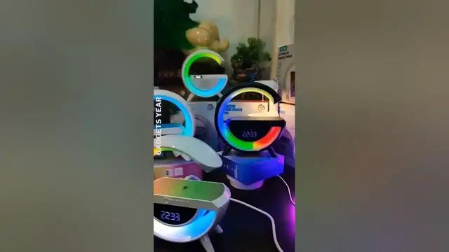 Video thumbnail for Product Link in Bio ✅ | 4-in-1 Bluetooth Speaker, Clock, Ambiance Creator | #viral