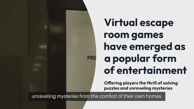 Video thumbnail for Virtual Escape Room Games