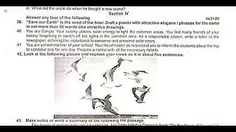 Video thumbnail for 10th English Second Revision Question Paper 2019-2020 | Cuddalore District | Team Aspirants