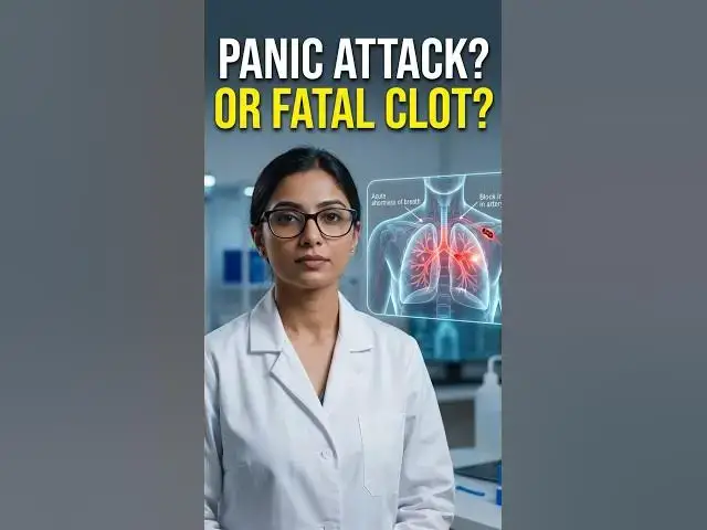 Video thumbnail for Differentials of Anxiety—pulmonary embolism #anxietyrelief #anxiety #shorts