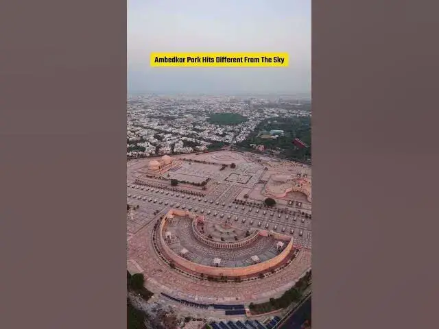 Video thumbnail for Dr. Ambedkar Park Lucknow. #lucknow