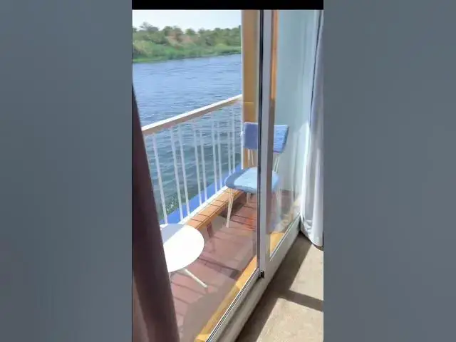 Video thumbnail for AmaDahlia Nile River Cruise Cabin 204 Tour #shorts