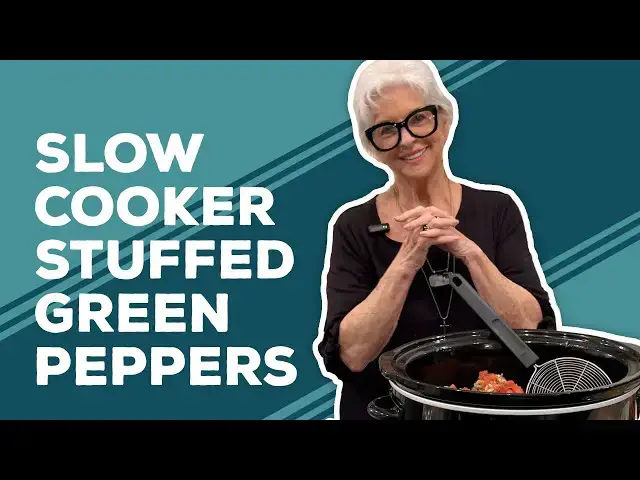 Video thumbnail for Love & Best Dishes: Slow Cooker Stuffed Green Peppers Recipe | Ground Beef Recipes for Dinner