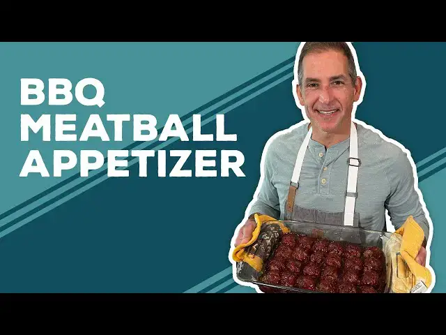 Video thumbnail for Love & Best Dishes: BBQ Meatball Appetizer Recipe | Ground Beef Recipe Ideas