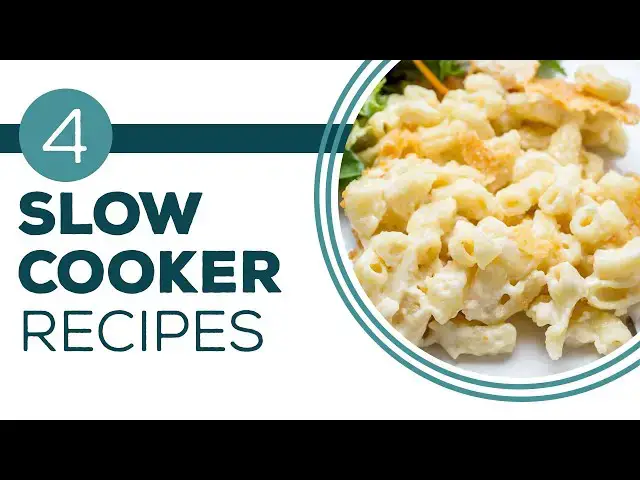 Video thumbnail for Slow Cookin' - Full Episode Friday - 4 Slow Cooker Recipes