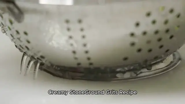 Video thumbnail for grits recipe