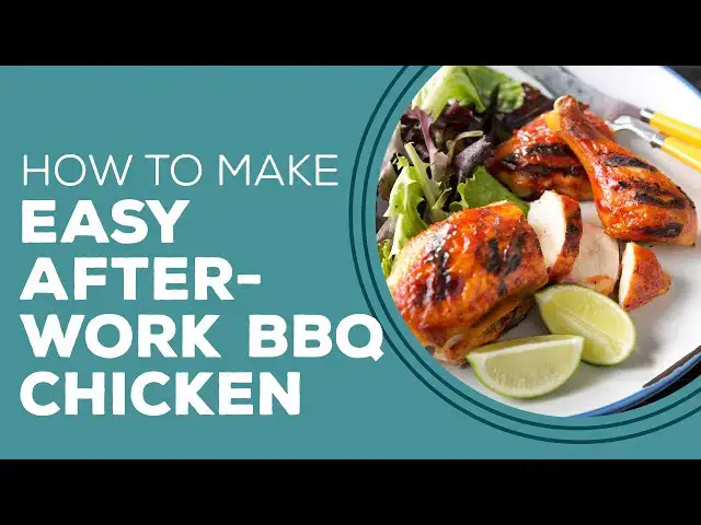 Video thumbnail for Blast from the Past: Easy After-Work BBQ Chicken Recipe | Grilled Chicken Recipes for Dinner