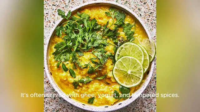 Video thumbnail for kitchari recipe