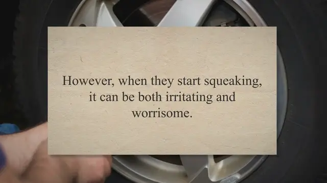 Video thumbnail for Diagnosing Squeaky Brakes: A Mechanic's Guide