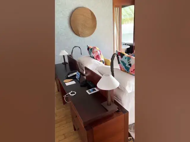 Video thumbnail for Most Exotic Hotel Room Ever Stayed In! #shorts