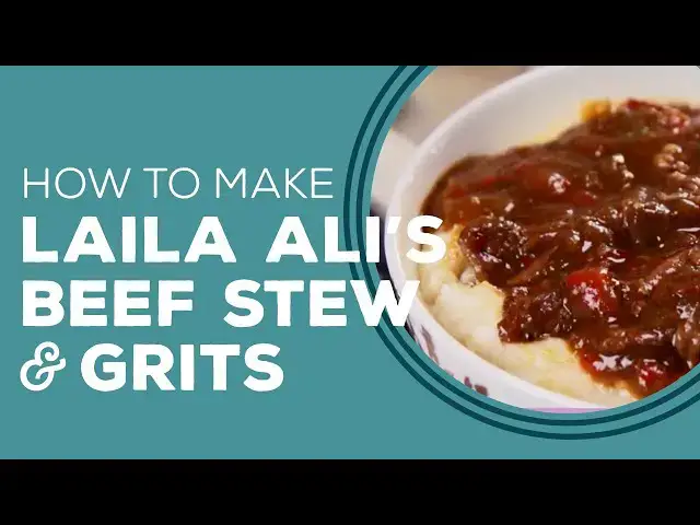 Video thumbnail for Laila's Stewed Beef with Creamy Cheese Grits - Blast from the Past