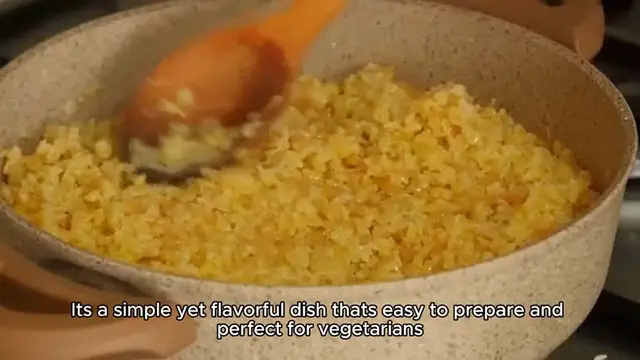 Video thumbnail for mujadara recipe