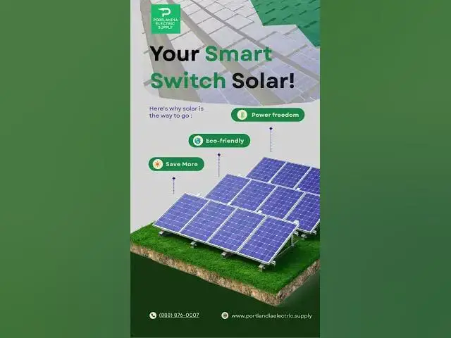 Video thumbnail for Make the Smart Switch to Solar ☀️ Clean, Affordable Energy Solutions