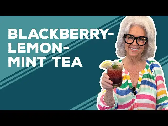 Video thumbnail for Love & Best Dishes: Blackberry-Lemon-Mint Tea Recipe | Summer Drink Recipes