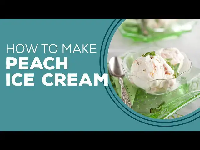 Video thumbnail for Blast from the Past: Peach Ice Cream Recipe for Ice Cream Maker