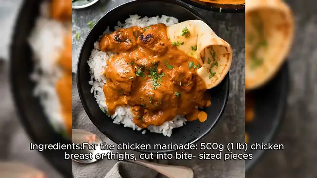 Video thumbnail for Chicken Tikka Masala Recipe