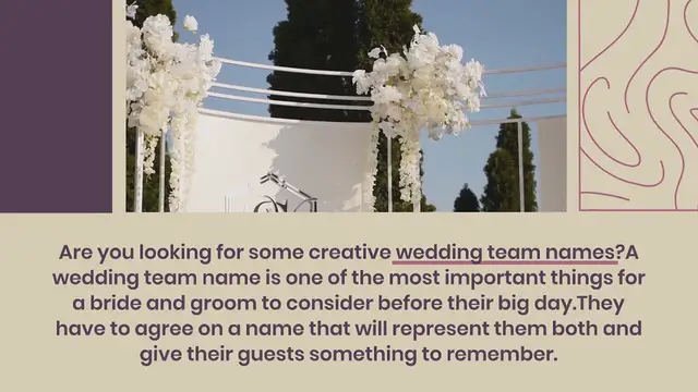 Video thumbnail for 300+ Catchy Bridal Team Names Ideas to Know