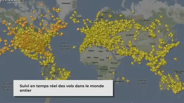 Video thumbnail for Flightradar24 : Suivez les vols en direct partout dans le monde