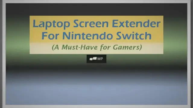 'Video thumbnail for Laptop Screen Extender for Nintendo Switch: Enhance Your Gameplay'