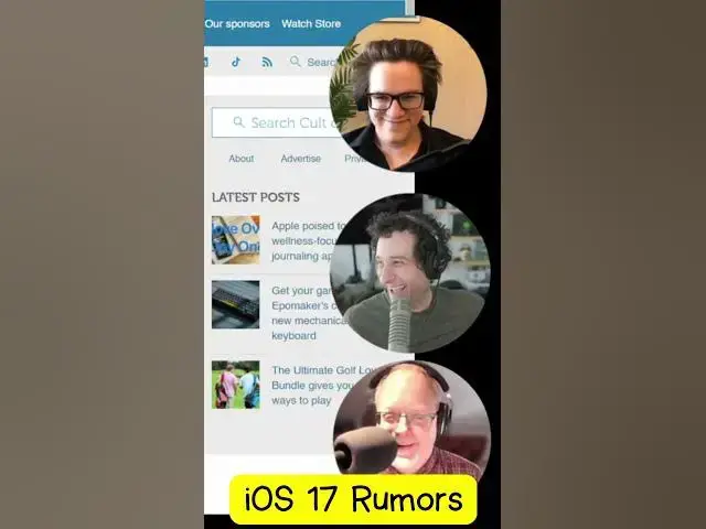 'Video thumbnail for iOS 17 Lock Screen Leaks & Rumors'